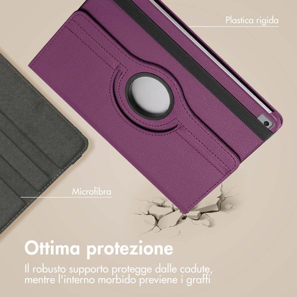 imoshion Cover Girevole a 360° Apple iPad Air 3 (2019) / Pro 10.5 (2017) - Viola