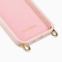 Selencia Cover posteriore Rivièra con MagSafe con ganci rimovibili iPhone 12 / 12 Pro - Sorbet Pink