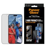 PanzerGlass Vetro temperato privacy Ultra Wide Fit FastFit in-a-box Apple iPhone 17 Pro Max