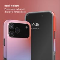 Selencia Cover posteriore Vivid con MagSafe Apple iPhone 18 Pro / 17 Pro - Gradient Soft Blush