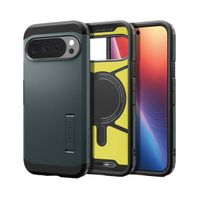 Spigen Cover Posteriore Corazzata Tough con MagSafe Google Pixel 10 / 10 Pro - Abyss Green