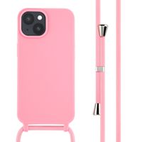 imoshion Cover in Silicone con Cordino Apple iPhone 15 - Rosa