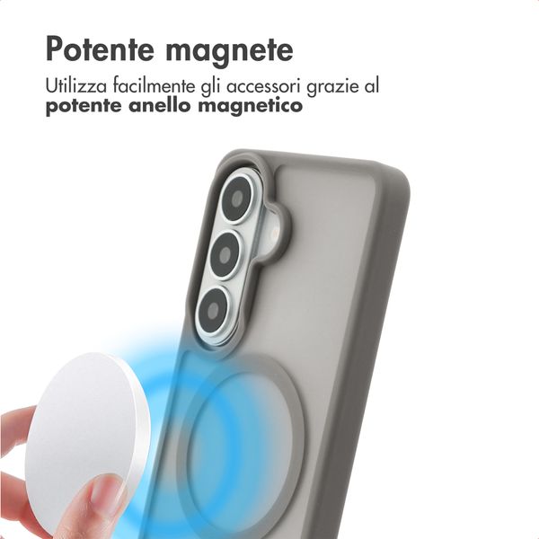 imoshion Cover posteriore Color Guard con MagSafe Samsung Galaxy S26 - Grigio