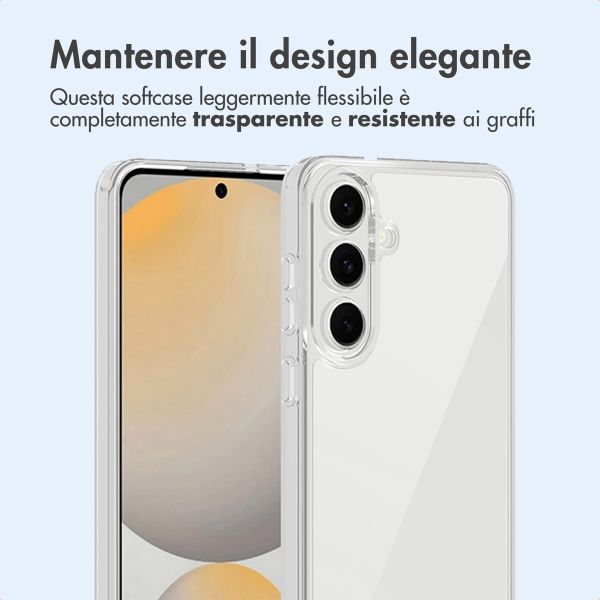 imoshion Cover posteriore protettiva Samsung Galaxy S25 FE - Trasparente