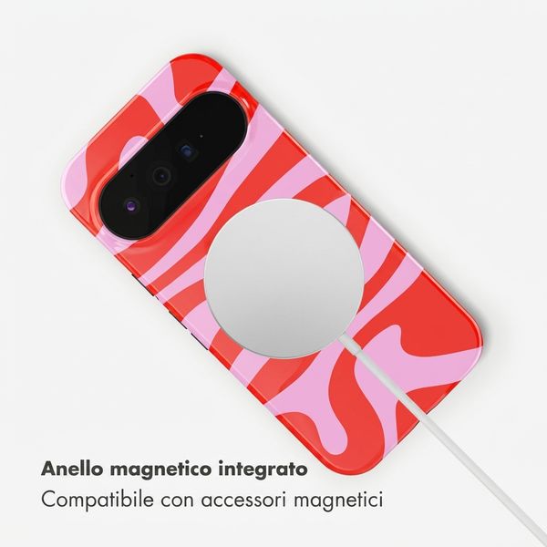 Selencia Cover posteriore Vivid con MagSafe Google Pixel 11 - Dream Swirl Pink