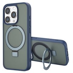 Accezz Cover con anello e supporto con MagSafe Apple iPhone 15 Pro - Blu