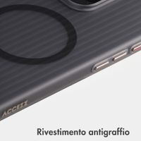 Accezz Cover Lite con MagSafe | Fluted | Apple iPhone 16 Pro - Grigio