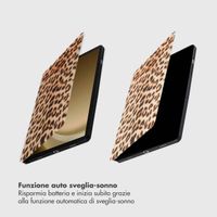 Selencia Cover per tablet Vivid Samsung Galaxy Tab A9 Plus - Wild Leo