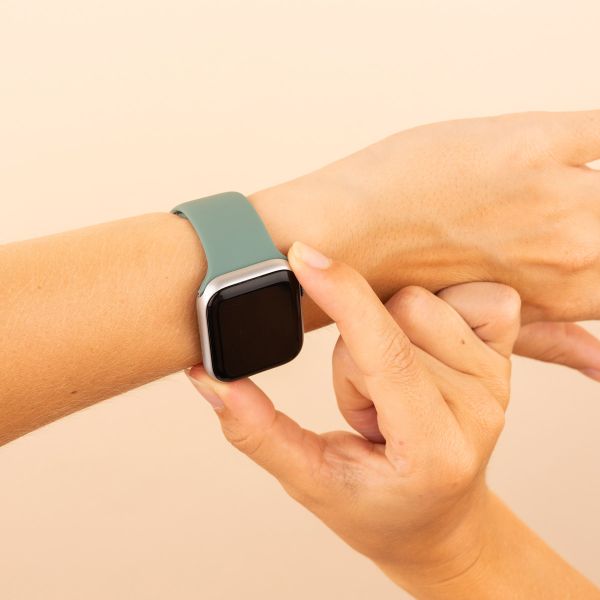 imoshion Cinturino in silicone⁺ Apple Watch | 38/40/41/42 mm - Taglia S/M - Pine