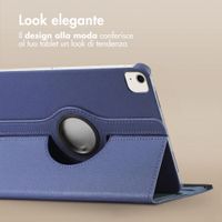 imoshion Cover Girevole a 360° Apple iPad Air 13 pollici (2026) M4 / (2025) M3 / (2024) M2 - Blu scuro