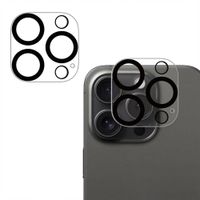 imoshion Protezione fotocamera in vetro 2 Pack Apple iPhone 16 Pro / 16 Pro Max - Nero