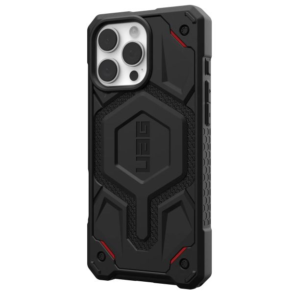 UAG Cover Posteriore Monarch Pro Apple iPhone 16 Pro Max - Kevlar Black