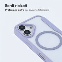 imoshion Bookcase trasparente con MagSafe Apple iPhone 17 - Lilla