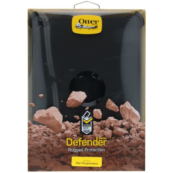 OtterBox Cover Posteriore Defender Resistente Apple iPad 9 (2021) 10.2 pollici / iPad 8 (2020) 10.2 pollici / iPad 7 (2019) 10.2 pollici - Nero
