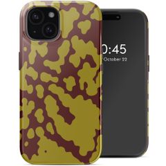 Selencia Cover posteriore Vivid con MagSafe Apple iPhone 15 - Moo'd Olive Dust
