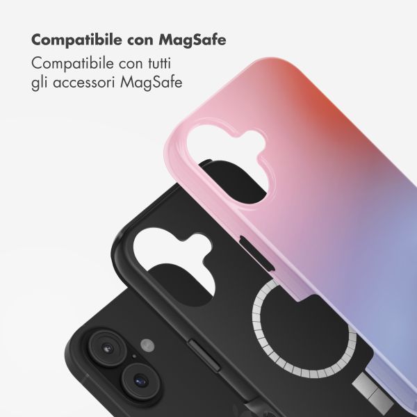 Selencia Cover posteriore Vivid con MagSafe Apple iPhone 17 - Gradient Soft Blush