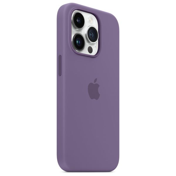 Apple Cover Posteriore in Silicone con MagSafe Apple iPhone 14 Pro - Iris