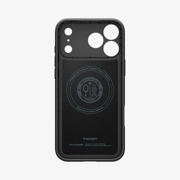 Spigen Cover posteriore Thin Fit MagSafe Apple iPhone 17 Pro - Black