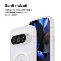 imoshion Cover posteriore Color Guard con MagSafe Google Pixel 9 / 9 Pro / 10 / 10 Pro - Bianco