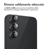 imoshion 2 Pack protezione lente fotocamera Samsung Galaxy A55 - Nero