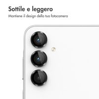 imoshion 2 Pack protezione lente fotocamera Samsung Galaxy A35 - Nero