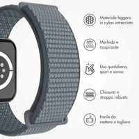 imoshion Cinturino in nylon Apple Watch | 44/45/46/49 mm - Ash Green