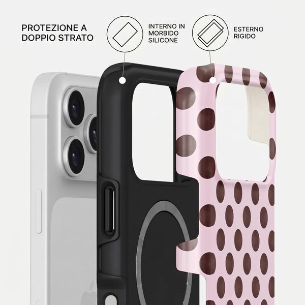 Burga Cover Posteriore Resistente con MagSafe Apple iPhone 17 Pro Max - New Crush