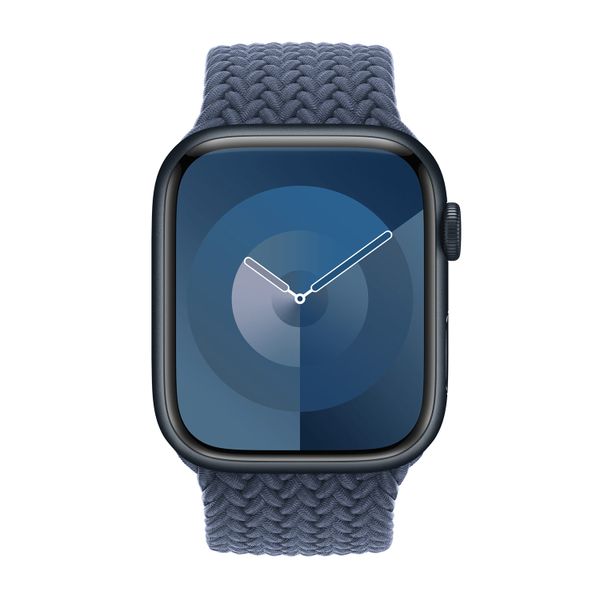 Apple Cinturino Solo intrecciato Apple Watch | 44/45/46/49 mm - Taglia 1 - Storm Blue