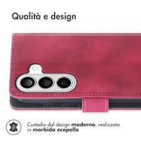 imoshion Cover a libro con Cordino Samsung Galaxy S26 - Rosso