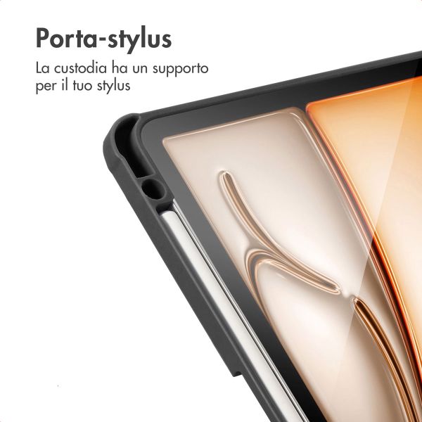 imoshion Cover Origami Apple iPad 11 (2025) 11 pollici A16 / iPad 10 (2022) 10.9 pollici - Nero