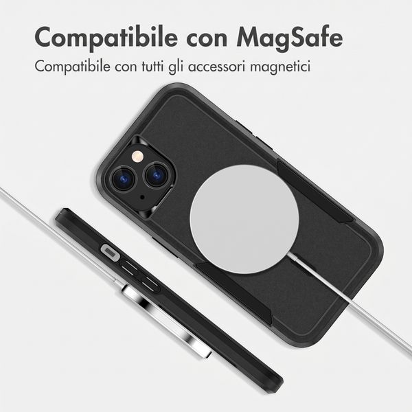 imoshion Cover posteriore con MagSafe Apple iPhone 14 / 13 - Nero