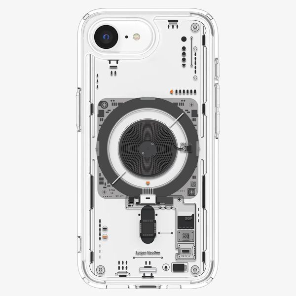 Spigen Cover Posteriore Ultra Ibrida con MagSafe Apple iPhone 17e / 16e - Neo One