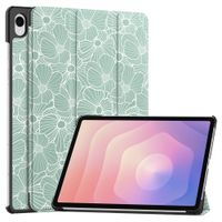 imoshion Cover Trifold Design Samsung Galaxy Tab S11 - Botanica