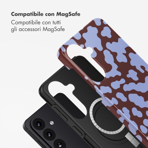 Selencia Cover posteriore Vivid con MagSafe Samsung Galaxy S26 - Moo'd Lavender Glow