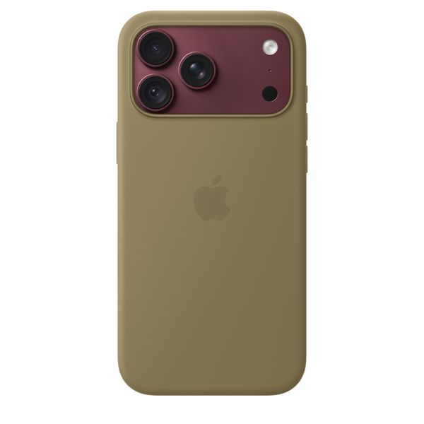 Apple Cover in silicone con MagSafe Apple iPhone 18 Pro Max - Olive