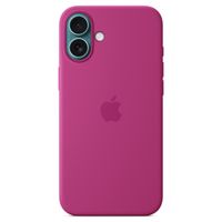 Apple Cover Posteriore in Silicone con MagSafe Apple iPhone 16 Plus - Fucsia