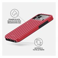 Burga Cover Posteriore Resistente con MagSafe Apple iPhone 18 Pro - Strawberry Jam