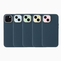 Accezz Cover Mesh con MagSafe Apple iPhone 15 - Blu scuro