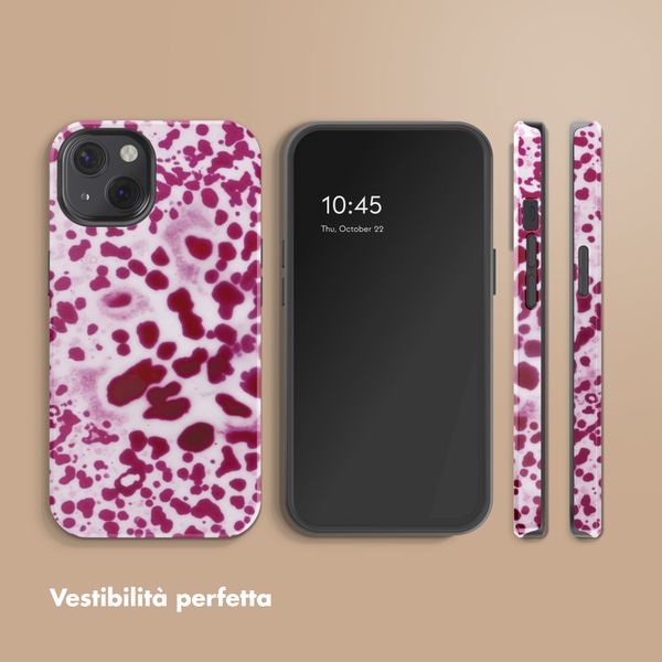Selencia Cover posteriore Vivid con MagSafe Apple iPhone 13 - Cosmic Orchid