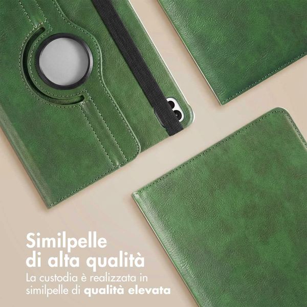 imoshion Cover Girevole a 360° Apple iPad 11 (2025) 11 pollici A16 / iPad 10 (2022) 10.9 pollici - Verde