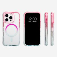 Selencia Cover MagSafe Gradient Apple iPhone 16 Pro - Rosa / Blu