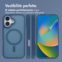 imoshion Cover posteriore Color Guard con MagSafe Apple iPhone 16 - Blu scuro