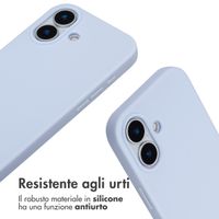 imoshion Cover in Silicone con Cordino Apple iPhone 17 - Viola