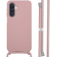 imoshion Cover in Silicone con Cordino Samsung Galaxy A17 (5G) / (4G) - Sand Pink