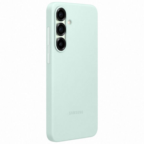 Samsung Cover originale in silicone Samsung Galaxy S25 Plus - Mint