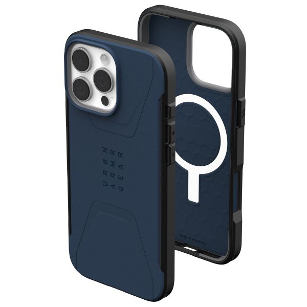 UAG Cover Posteriore Civilian con MagSafe Apple iPhone 16 Pro Max - Mallard