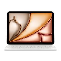 Apple Magic Keyboard Apple iPad Air 11 pollici (2026) M4 / (2025) M3 / (2024) M2 / Air 5 (2022) / Air 4 (2020) / Pro 11 (2018/2020/2021/2022) - QWERTY / INT - Bianco