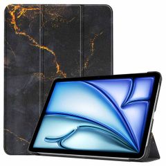 imoshion Cover Trifold Design Apple iPad Air 13 pollici (2026) M4 / (2025) M3 / (2024) M2 - Black Marble