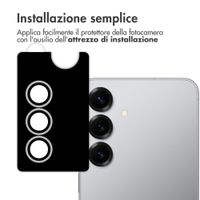 imoshion 2 Pack protezione lente fotocamera Samsung Galaxy S25 - Silver Shadow