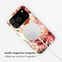 Selencia Cover posteriore Vivid con MagSafe Apple iPhone 17 Pro Max - Vintage Peony